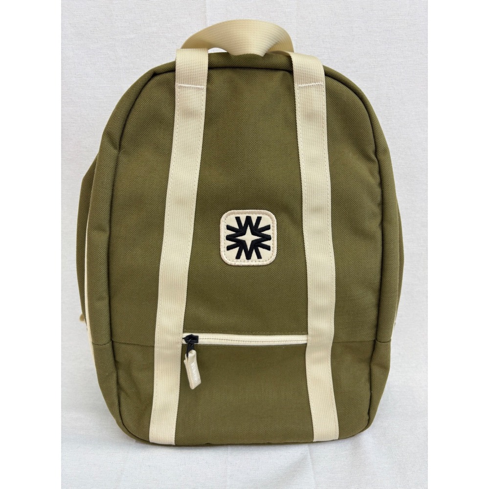 Walker Family Goods Arrow Pack Olive Green Canvas Durable Minimalist School Work